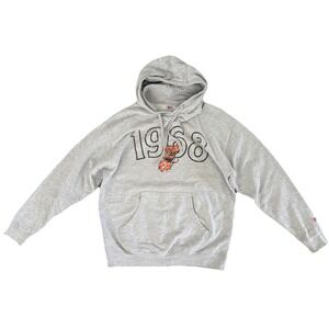 Cincinnati Football 1968 Graphic Hoodie Men's XL‎ Gray Sweatshirt Pullover